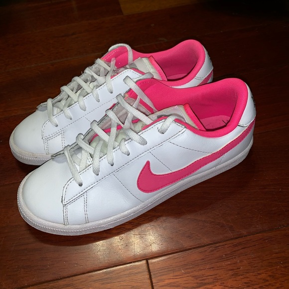 NIKE Court Royals White and Pink Sneakers - Picture 4 of 8